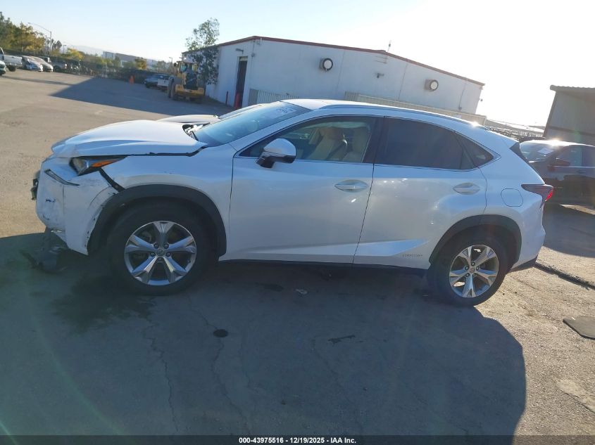 2017 Lexus Nx 300H VIN: JTJBJRBZ0H2054711 Lot: 43975516