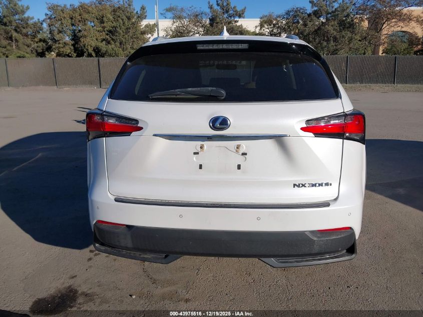 2017 Lexus Nx 300H VIN: JTJBJRBZ0H2054711 Lot: 43975516