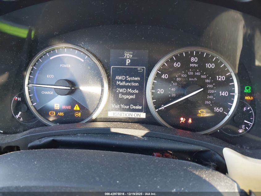 2017 Lexus Nx 300H VIN: JTJBJRBZ0H2054711 Lot: 43975516