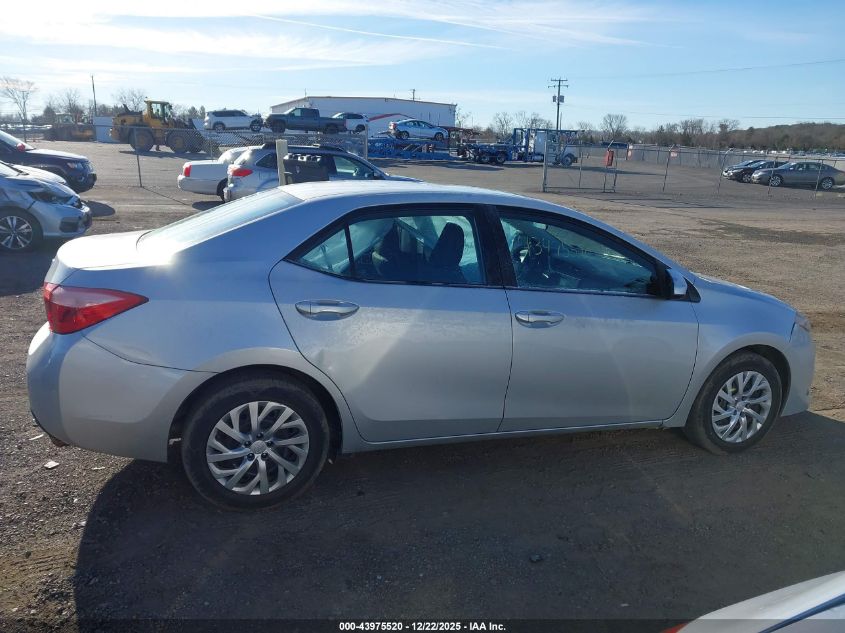 2019 Toyota Corolla Le VIN: 2T1BURHE0KC131844 Lot: 43975520