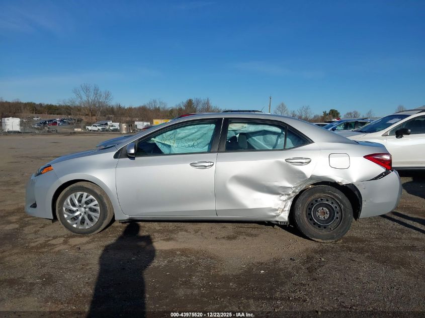 2019 Toyota Corolla Le VIN: 2T1BURHE0KC131844 Lot: 43975520