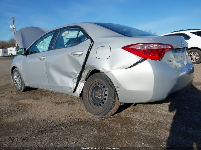 2019 Toyota Corolla Le VIN: 2T1BURHE0KC131844 Lot: 43975520