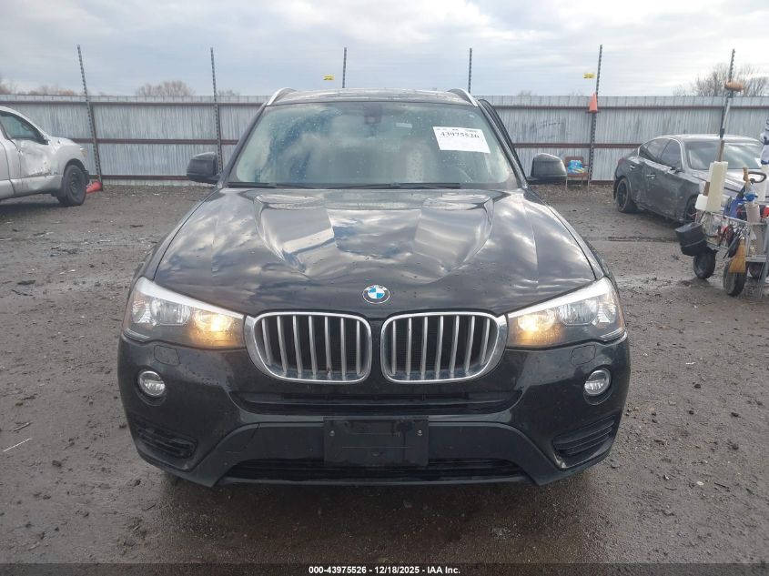 2015 BMW X3 xDrive28I VIN: 5UXWX9C54F0D55247 Lot: 43975526