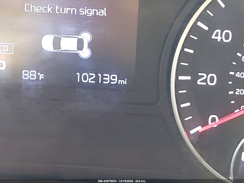 2019 Kia Optima Lx VIN: 5XXGT4L35KG323576 Lot: 43975530