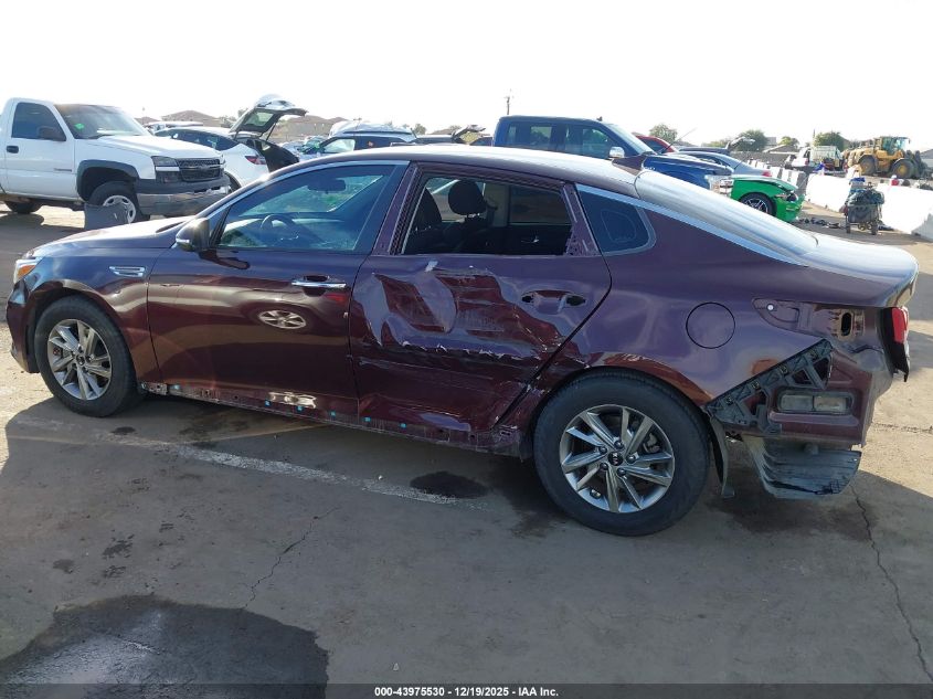 2019 Kia Optima Lx VIN: 5XXGT4L35KG323576 Lot: 43975530