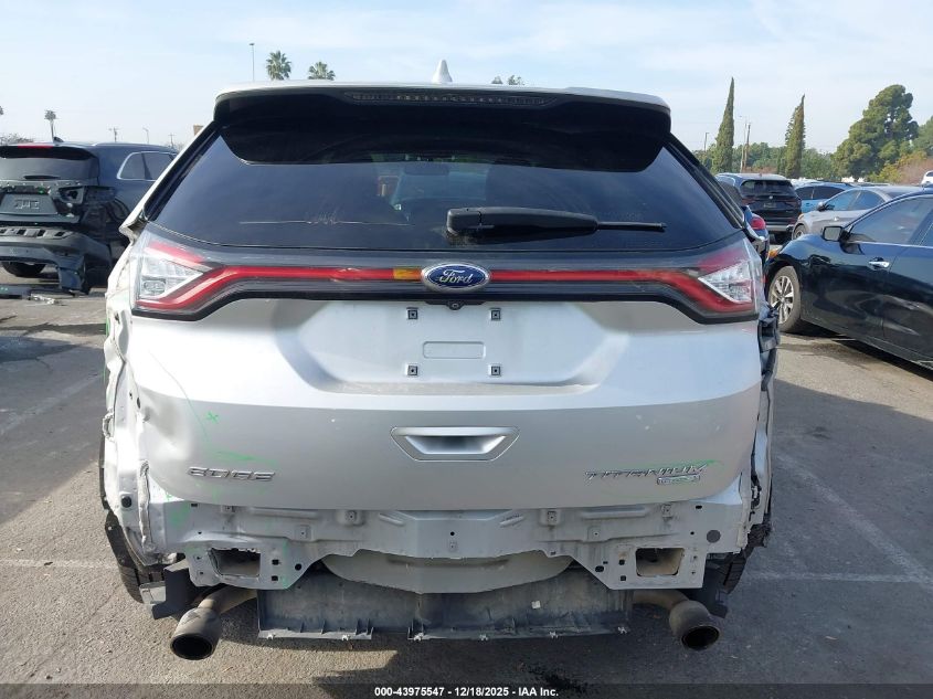 2018 Ford Edge Titanium VIN: 2FMPK3K96JBB43357 Lot: 43975547