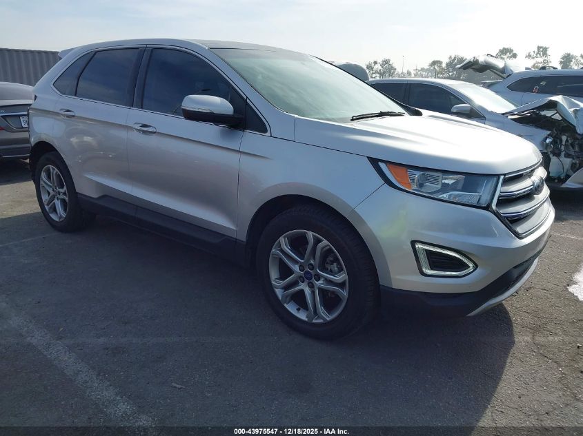 2018 Ford Edge Titanium VIN: 2FMPK3K96JBB43357 Lot: 43975547