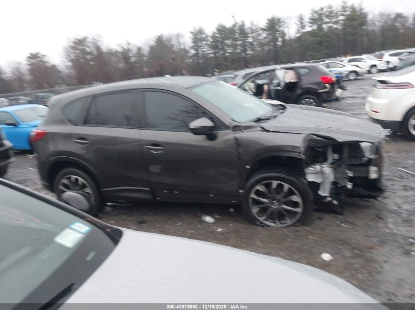 2016 Mazda Cx-5 Grand Touring VIN: JM3KE4DY4G0699992 Lot: 43975550