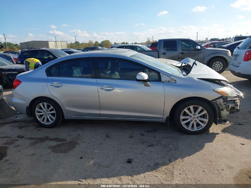 2012 Honda Civic Ex-L VIN: 2HGFB2F97CH548293 Lot: 43975564