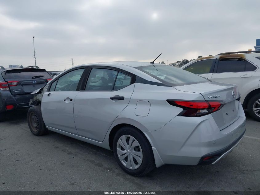 2020 Nissan Versa S Xtronic Cvt VIN: 3N1CN8DV3LL836060 Lot: 43975566