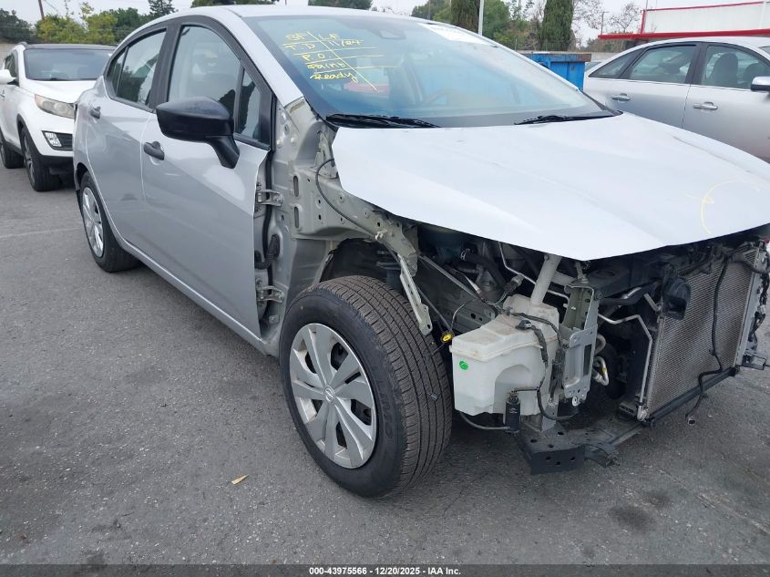 2020 Nissan Versa S Xtronic Cvt VIN: 3N1CN8DV3LL836060 Lot: 43975566