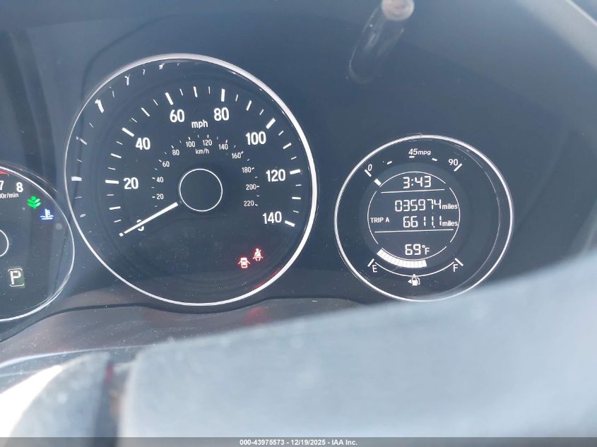 2022 Honda Hr-V 2Wd Lx VIN: 3CZRU5H30NM737611 Lot: 43975573