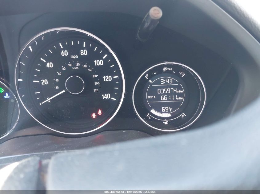 2022 Honda Hr-V 2Wd Lx VIN: 3CZRU5H30NM737611 Lot: 43975573