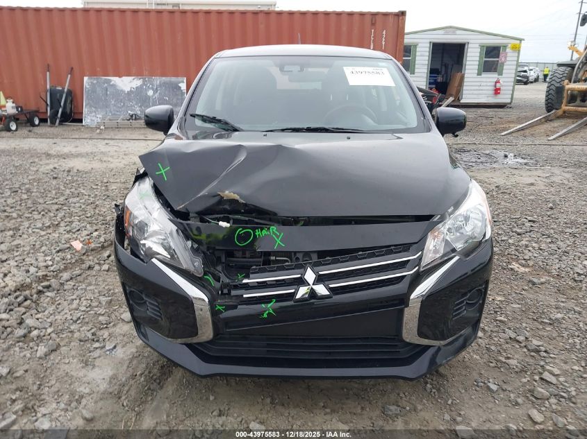 2024 Mitsubishi Mirage Es/Le VIN: ML32AUHJ2RH022903 Lot: 43975583