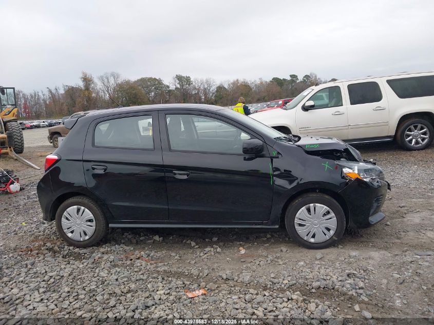 2024 Mitsubishi Mirage Es/Le VIN: ML32AUHJ2RH022903 Lot: 43975583