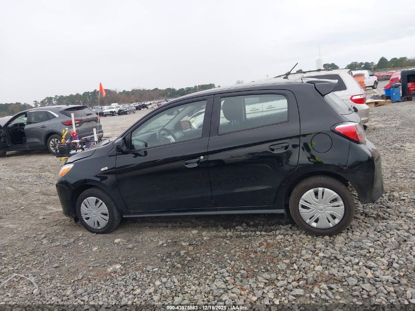 2024 Mitsubishi Mirage Es/Le VIN: ML32AUHJ2RH022903 Lot: 43975583