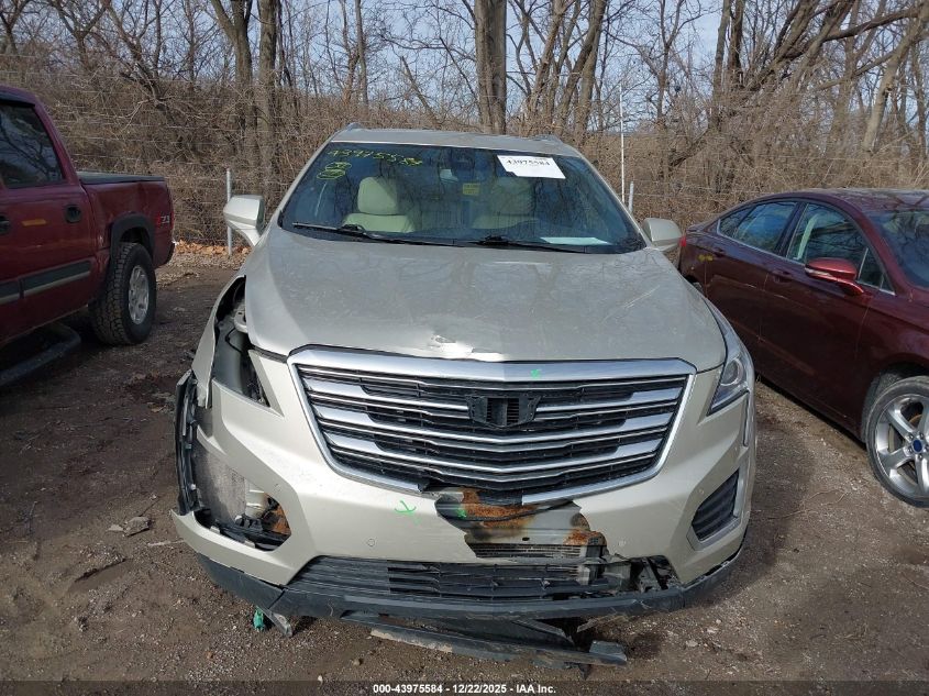 2017 Cadillac Xt5 Luxury VIN: 1GYKNBRS5HZ139889 Lot: 43975584