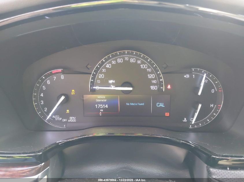 2017 Cadillac Xt5 Luxury VIN: 1GYKNBRS5HZ139889 Lot: 43975584