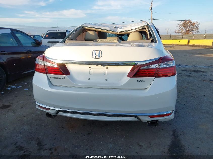 2016 Honda Accord Ex-L V-6 VIN: 1HGCR3F85GA004925 Lot: 43975585