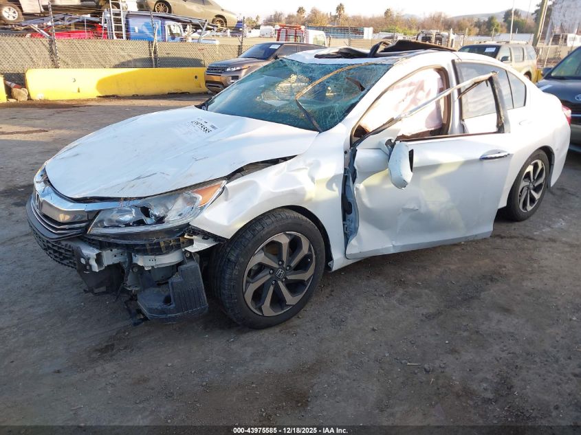 2016 Honda Accord Ex-L V-6