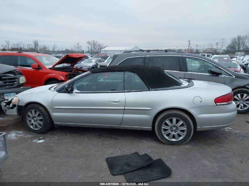 2004 Chrysler Sebring Lxi VIN: 1C3EL55R54N239400 Lot: 43975586