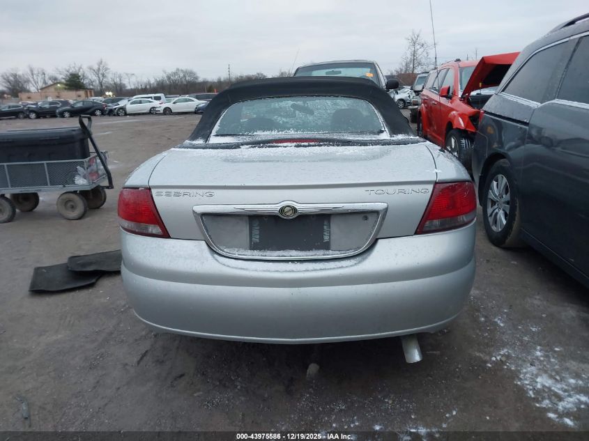 2004 Chrysler Sebring Lxi VIN: 1C3EL55R54N239400 Lot: 43975586