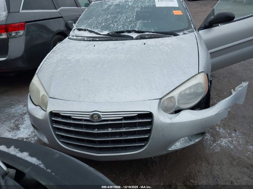 2004 Chrysler Sebring Lxi VIN: 1C3EL55R54N239400 Lot: 43975586