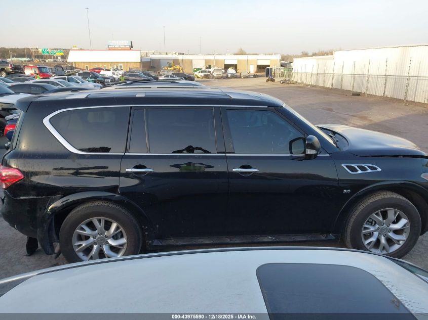 2014 Infiniti Qx80 VIN: JN8AZ2NF6E9553407 Lot: 43975590