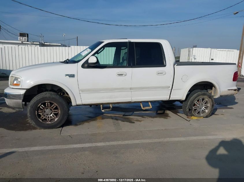 2002 Ford F-150 Lariat/Xlt VIN: 1FTRW08L82KD28620 Lot: 43975592