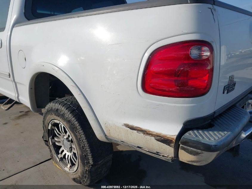 2002 Ford F-150 Lariat/Xlt VIN: 1FTRW08L82KD28620 Lot: 43975592