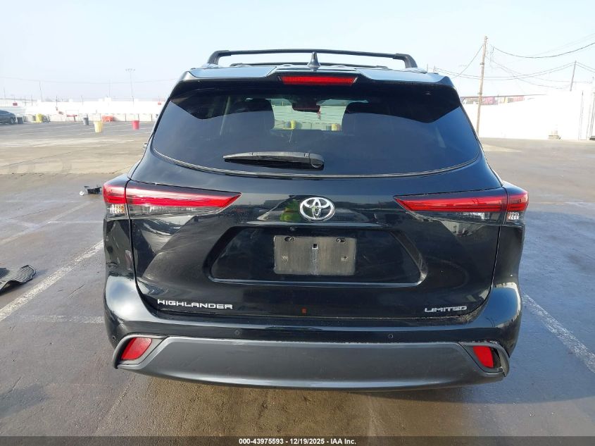 2022 Toyota Highlander Limited VIN: 5TDYZRAH6NS143069 Lot: 43975593