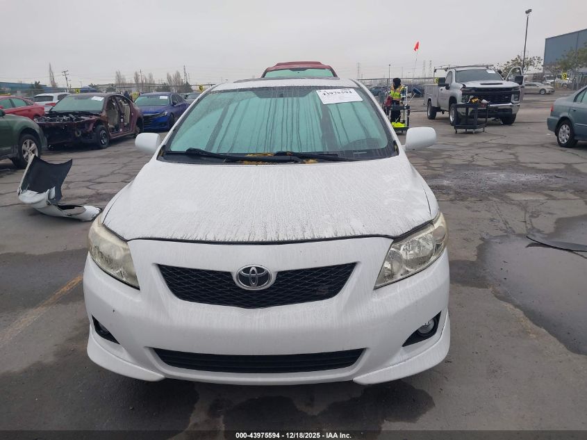 2009 Toyota Corolla S VIN: 1NXBU40E39Z010118 Lot: 43975594
