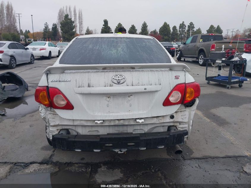 2009 Toyota Corolla S VIN: 1NXBU40E39Z010118 Lot: 43975594