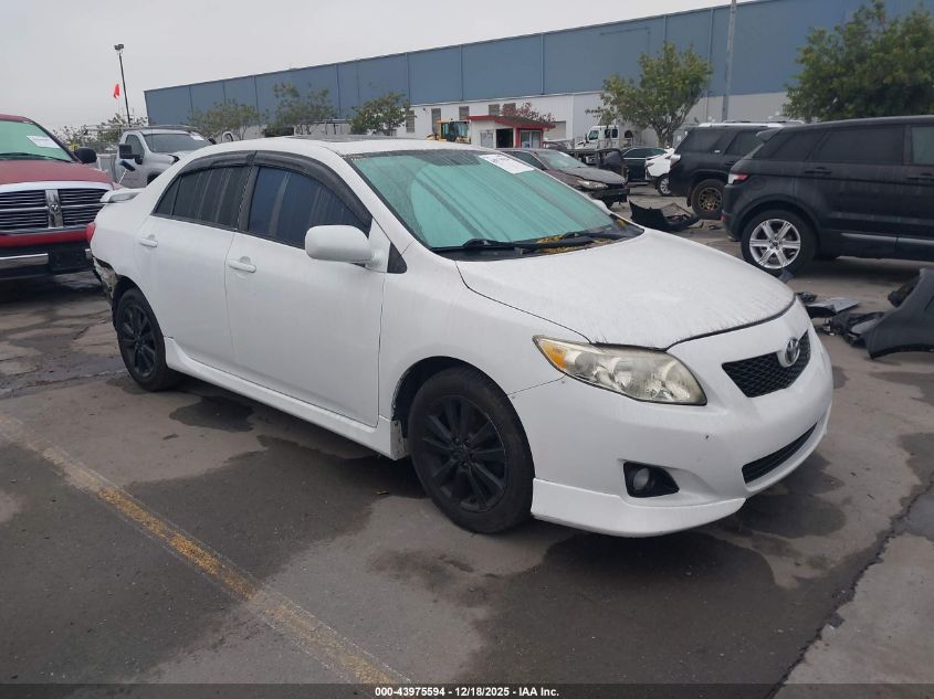 2009 Toyota Corolla S VIN: 1NXBU40E39Z010118 Lot: 43975594