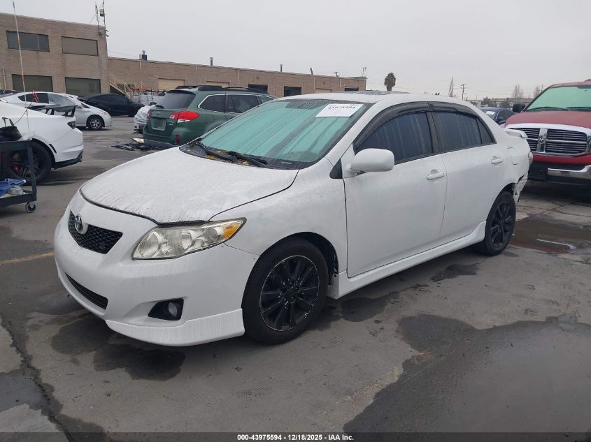 2009 Toyota Corolla S VIN: 1NXBU40E39Z010118 Lot: 43975594