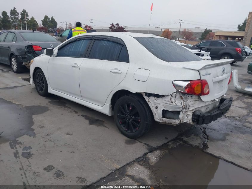 2009 Toyota Corolla S VIN: 1NXBU40E39Z010118 Lot: 43975594