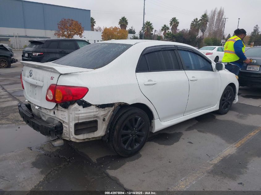 2009 Toyota Corolla S VIN: 1NXBU40E39Z010118 Lot: 43975594