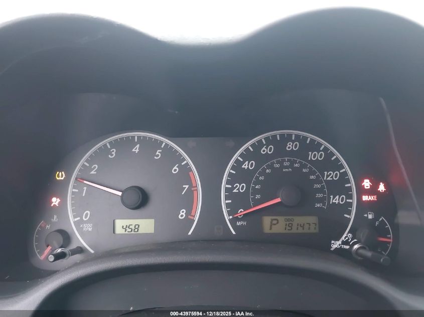 2009 Toyota Corolla S VIN: 1NXBU40E39Z010118 Lot: 43975594