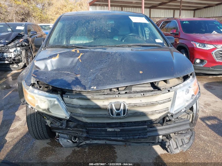 2012 Honda Odyssey Ex-L VIN: 5FNRL5H66CB003804 Lot: 43975607