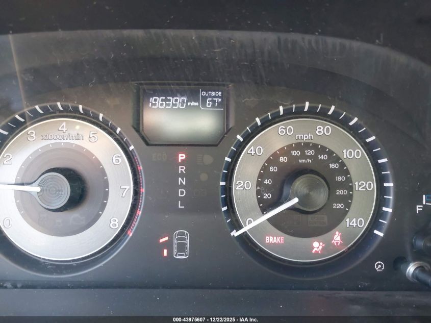 2012 Honda Odyssey Ex-L VIN: 5FNRL5H66CB003804 Lot: 43975607