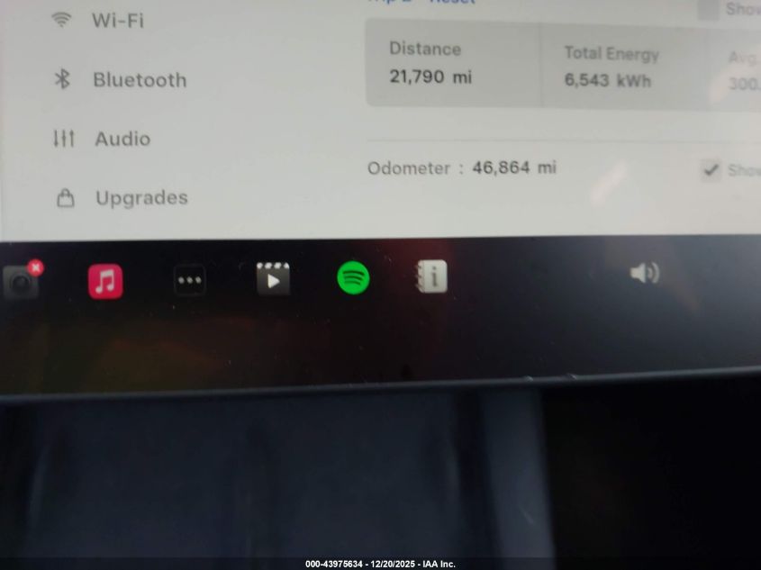 2022 Tesla Model Y Performance Dual Motor All-Wheel Drive VIN: 7SAYGDEF3NF465208 Lot: 43975634