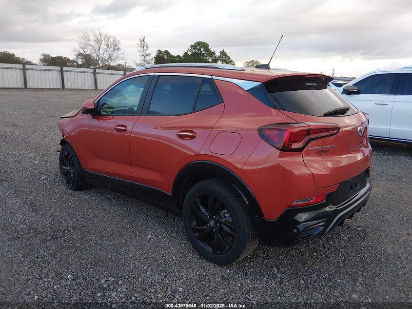 Vin: kl4amdsl7rb090427, lot: 44471342, buick encore gx sport touring fwd 20243