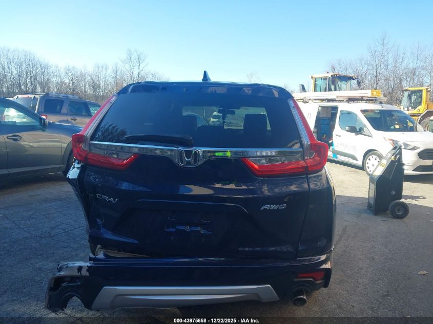 2018 Honda Cr-V Ex VIN: 2HKRW2H52JH672535 Lot: 43975658