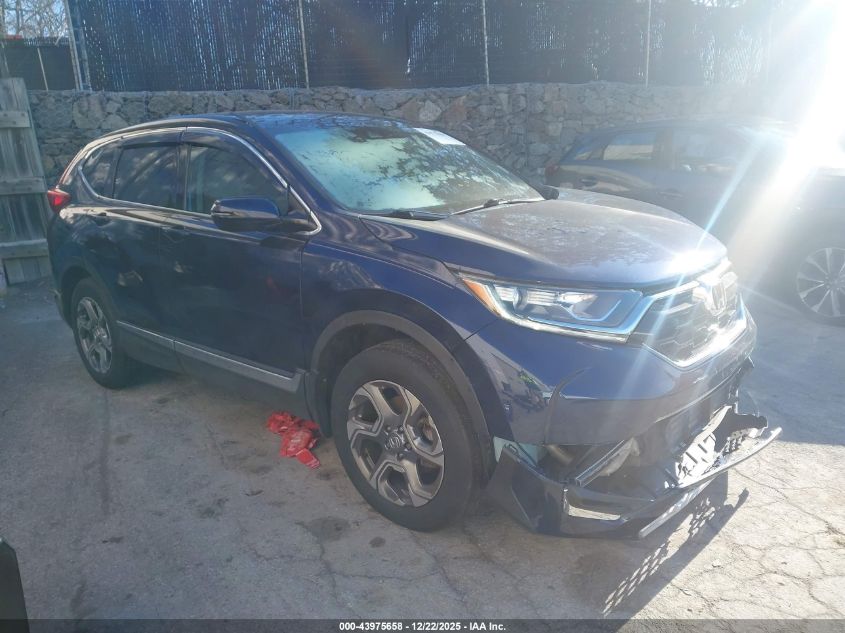 2018 Honda Cr-V Ex VIN: 2HKRW2H52JH672535 Lot: 43975658