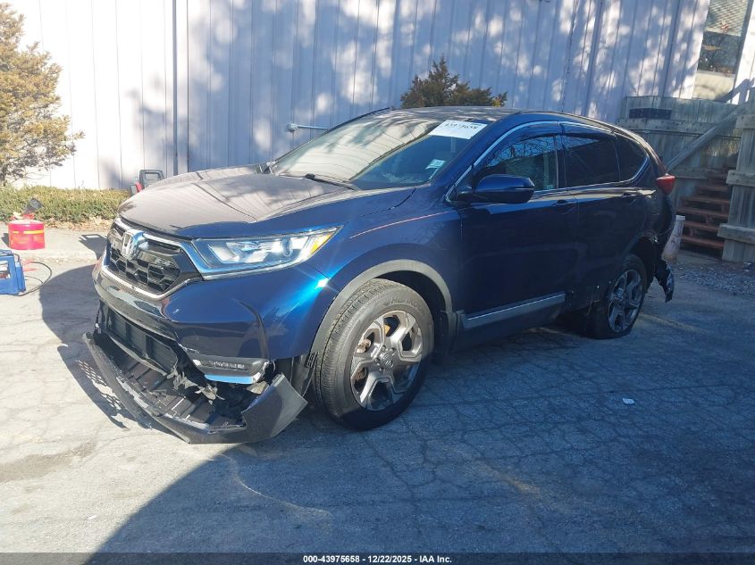 2018 Honda Cr-V Ex VIN: 2HKRW2H52JH672535 Lot: 43975658