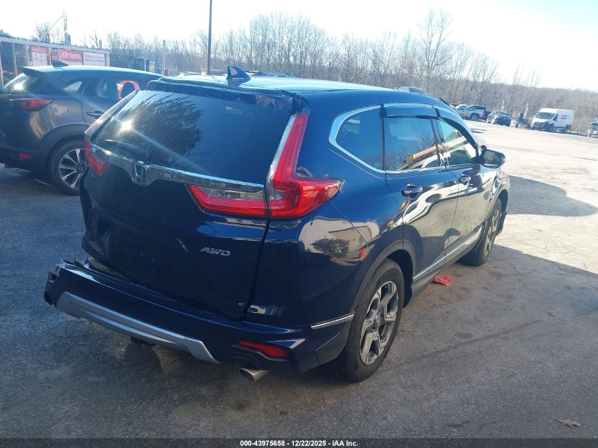 2018 Honda Cr-V Ex VIN: 2HKRW2H52JH672535 Lot: 43975658