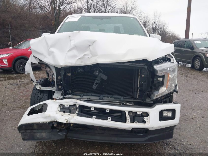 2018 Ford F-150 Lariat VIN: 1FTEW1EP7JFD12136 Lot: 43975671