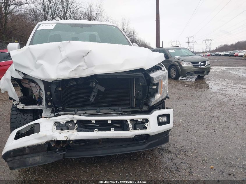 2018 Ford F-150 Lariat VIN: 1FTEW1EP7JFD12136 Lot: 43975671