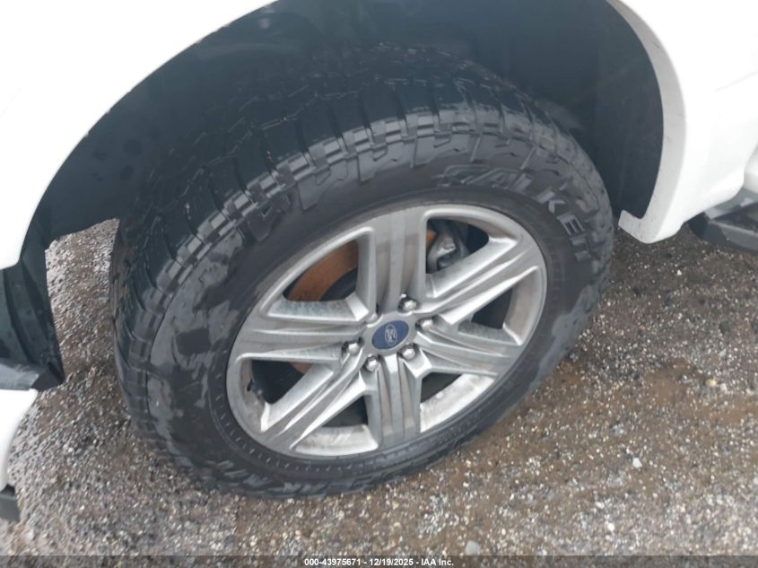 2018 Ford F-150 Lariat VIN: 1FTEW1EP7JFD12136 Lot: 43975671