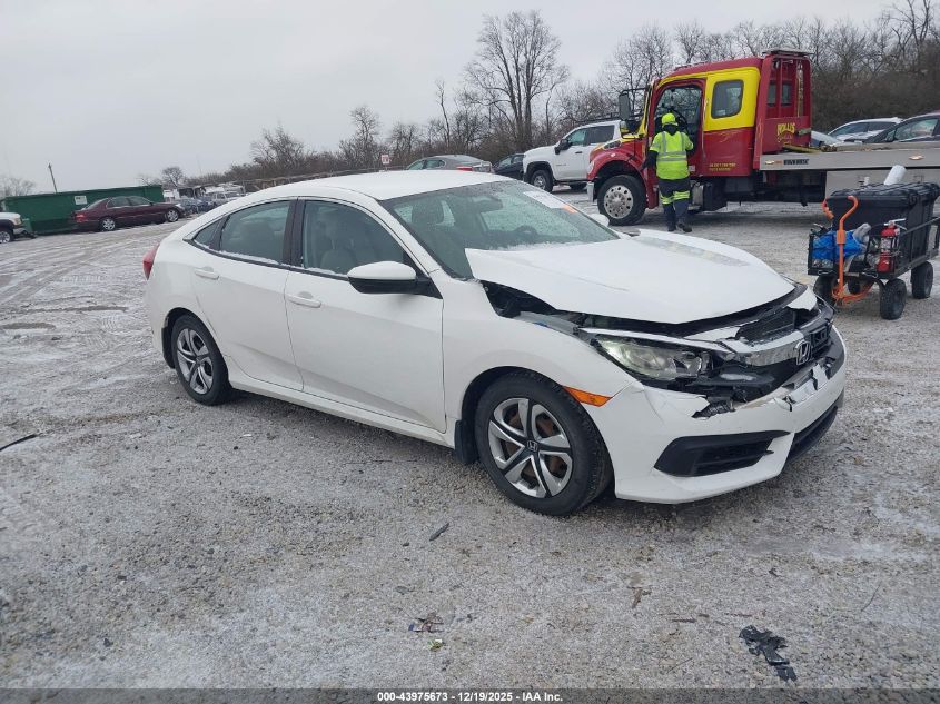 2017 Honda Civic Lx VIN: 19XFC2F58HE044444 Lot: 43975673